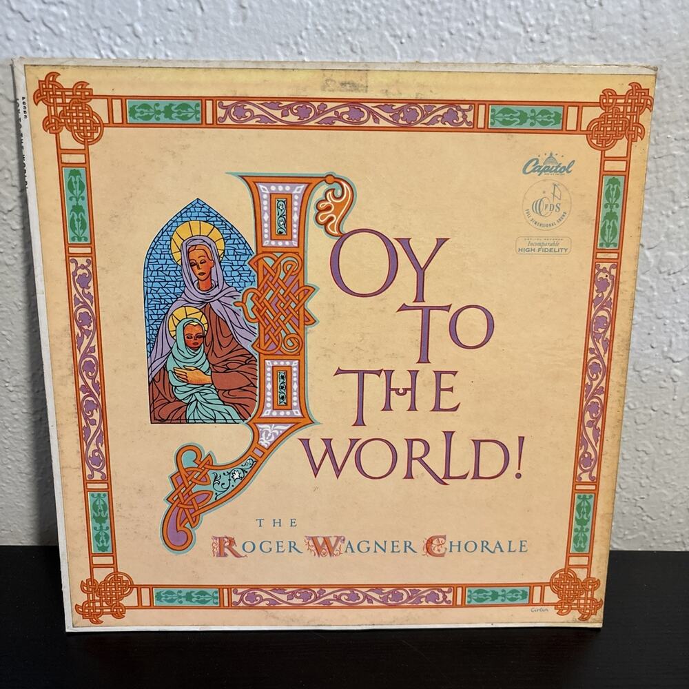 Joy to the World! by Roger Wagner Chorale Vinyl Album, capital P8353